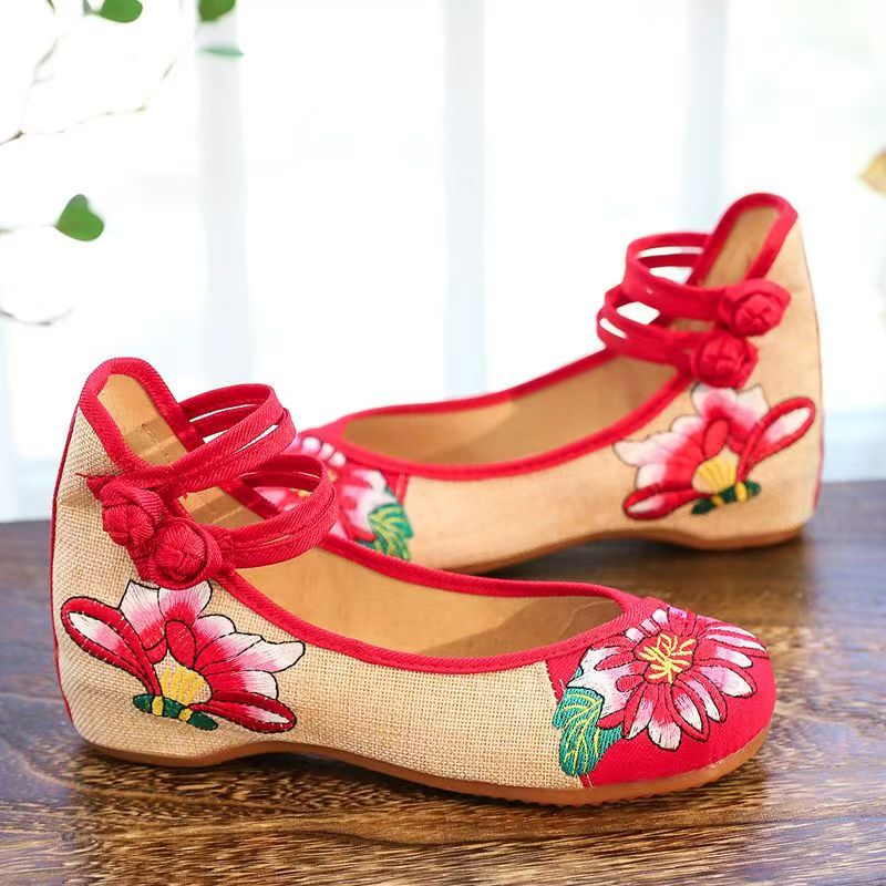 Chaussures compensées brodées  - Embroidery Skirt avis et prix