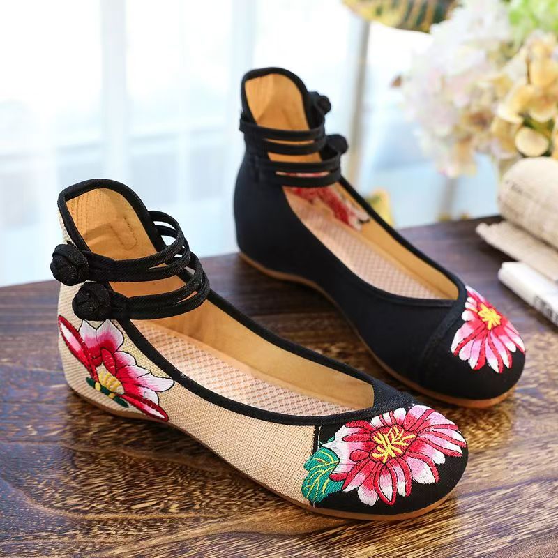 Chaussures compensées brodées  - Embroidery Skirt avis et prix