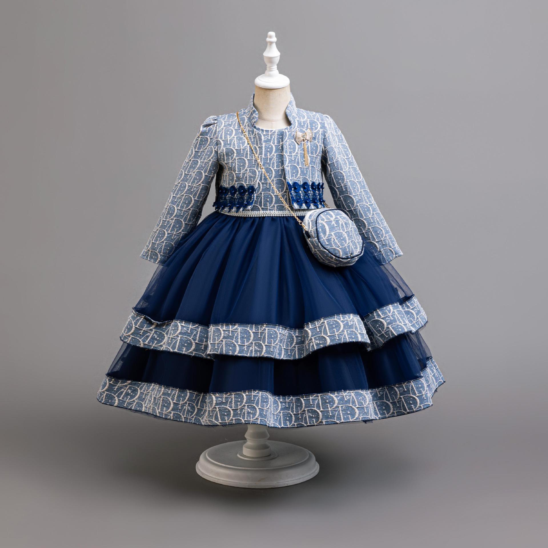 Robe à manches longues pour fi - Embroidery Web avis et prix