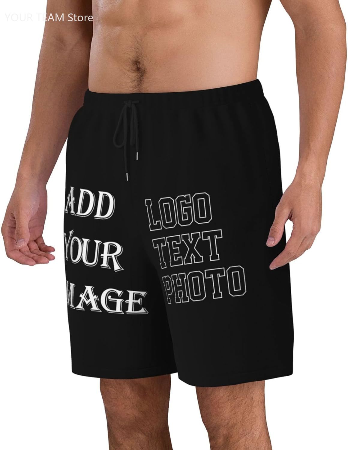 Shorts personnalisés pour homm - Embroidery Design Logo avis et prix
